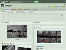 Tablet Screenshot of fridaynight.deviantart.com