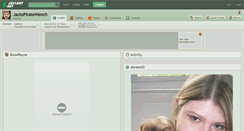 Desktop Screenshot of jackspiratewench.deviantart.com