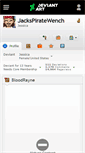 Mobile Screenshot of jackspiratewench.deviantart.com