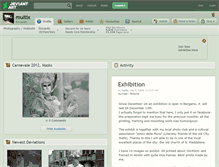 Tablet Screenshot of multix.deviantart.com