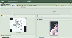 Desktop Screenshot of no-fate-net.deviantart.com