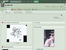 Tablet Screenshot of no-fate-net.deviantart.com