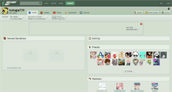Desktop Screenshot of icelugia739.deviantart.com