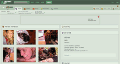 Desktop Screenshot of el3ven.deviantart.com