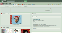 Desktop Screenshot of hunchback-club.deviantart.com