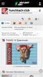 Mobile Screenshot of hunchback-club.deviantart.com