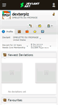 Mobile Screenshot of dexterplz.deviantart.com