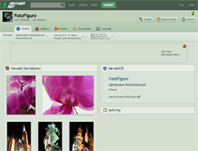 Tablet Screenshot of fotofigure.deviantart.com