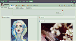 Desktop Screenshot of pin-shao.deviantart.com