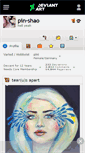 Mobile Screenshot of pin-shao.deviantart.com