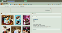 Desktop Screenshot of cookiefiles.deviantart.com