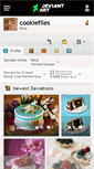 Mobile Screenshot of cookiefiles.deviantart.com