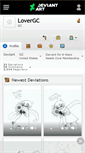 Mobile Screenshot of lovergc.deviantart.com