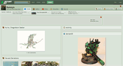 Desktop Screenshot of kurocyn.deviantart.com