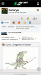 Mobile Screenshot of kurocyn.deviantart.com
