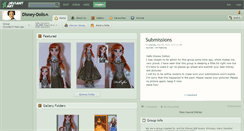 Desktop Screenshot of disney-dolls.deviantart.com