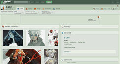 Desktop Screenshot of e-lien.deviantart.com