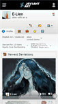 Mobile Screenshot of e-lien.deviantart.com