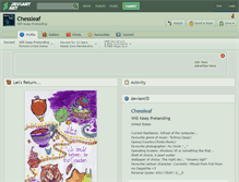 Tablet Screenshot of chessleaf.deviantart.com