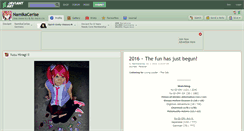 Desktop Screenshot of namikacerise.deviantart.com
