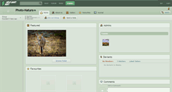 Desktop Screenshot of photo-nature.deviantart.com