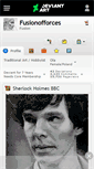 Mobile Screenshot of fusionofforces.deviantart.com