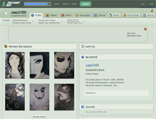 Tablet Screenshot of cass3100.deviantart.com