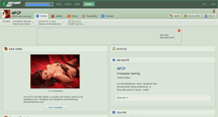 Desktop Screenshot of mfcp.deviantart.com