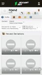 Mobile Screenshot of hijend.deviantart.com