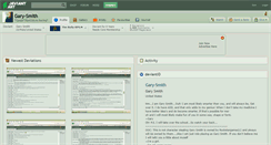 Desktop Screenshot of gary-smith.deviantart.com