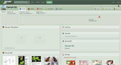 Desktop Screenshot of fannyh-xd.deviantart.com