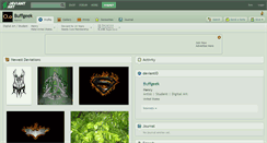 Desktop Screenshot of buffgeek.deviantart.com