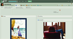 Desktop Screenshot of colormegray.deviantart.com