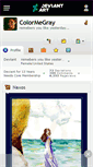 Mobile Screenshot of colormegray.deviantart.com