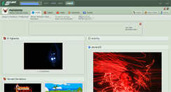 Desktop Screenshot of melolonta.deviantart.com
