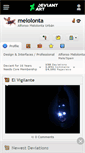 Mobile Screenshot of melolonta.deviantart.com