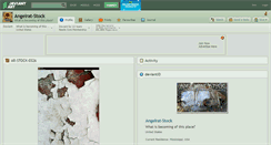 Desktop Screenshot of angelrat-stock.deviantart.com