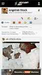 Mobile Screenshot of angelrat-stock.deviantart.com