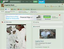 Tablet Screenshot of angelrat-stock.deviantart.com