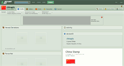Desktop Screenshot of chinaplz.deviantart.com
