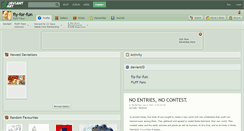 Desktop Screenshot of fly-for-fun.deviantart.com