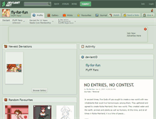 Tablet Screenshot of fly-for-fun.deviantart.com