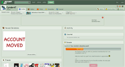 Desktop Screenshot of cynder47.deviantart.com