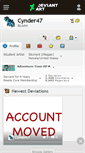 Mobile Screenshot of cynder47.deviantart.com