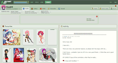 Desktop Screenshot of kuushii.deviantart.com