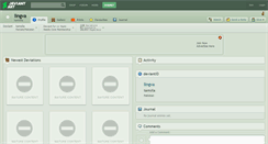 Desktop Screenshot of lingva.deviantart.com