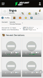 Mobile Screenshot of lingva.deviantart.com