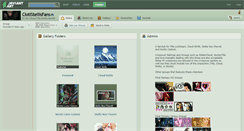 Desktop Screenshot of clotistellisfans.deviantart.com