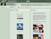 Tablet Screenshot of clotistellisfans.deviantart.com