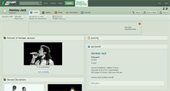 Desktop Screenshot of monkey-jack.deviantart.com